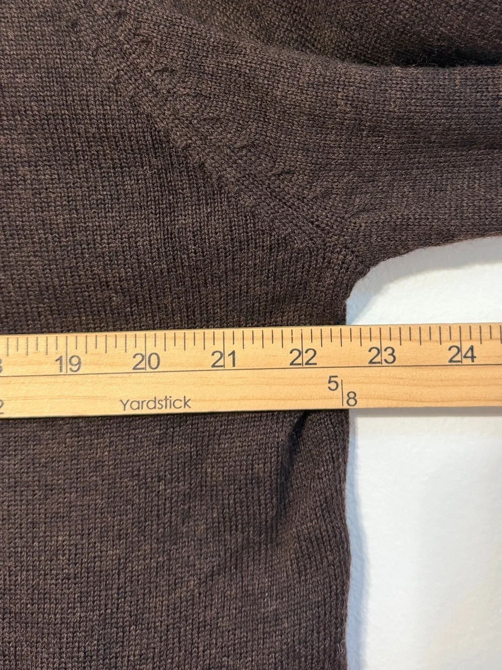 J CREW Mens Sweater Full Zip 100% Merino Wool Brown Casual Preppy LARGE